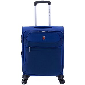 Gladiator 2000 4 wheels Cabin trolley 55 cm with expansion pleat