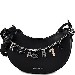 Karl Lagerfeld Autograph Shoulder bag Genuine Leather 23 cm