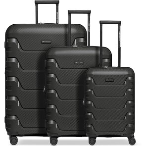 Smartbox Edition 01 4 wheels Suitcase set 3-piece with expansion pleat