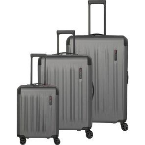 Travelite Dynamiic 4 wheels Suitcase set 3-piece with expansion pleat