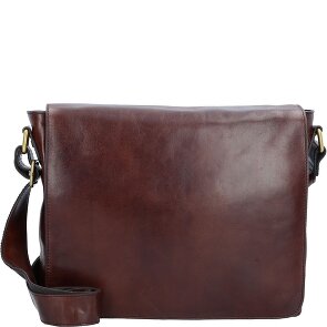 Leonhard Heyden Cambridge Messenger leather 32 cm laptop compartment