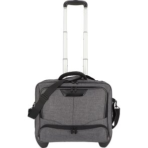 Dermata 2 wheels Business trolley 44 cm Laptop compartment