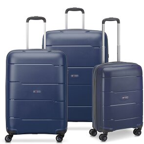 MODO by Roncato Galaxy 4 wheels Suitcase set 3-piece