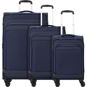 d&n Travel Line 9504 4 wheels Suitcase set 3-piece with expansion pleat d&n Travel Line 9504 4 wheels Suitcase set 3-piece with expansion pleat
