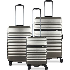 Bugatti Corium 4-wheel suitcase set 3 pcs.