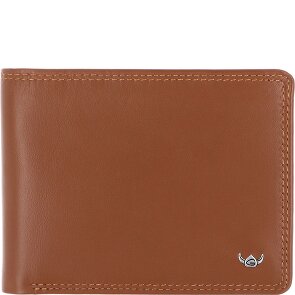 Golden Head Polo Wallet RFID protection Genuine Leather 12 cm