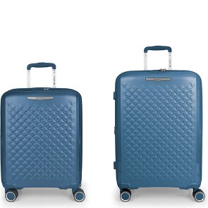 Gabol Queens 4 wheels Suitcase set 2-piece with expansion pleat