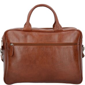 Dermata Briefcase leather 40 cm laptop compartment