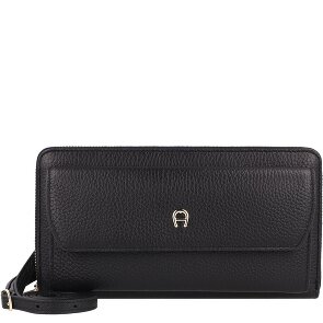 Aigner Clutch purse Leather 20 cm