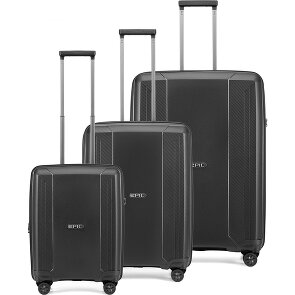 Epic Anthem 4 wheels Suitcase set 3-piece with expansion pleat