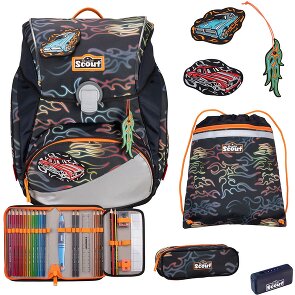 Scout Alpha Safety Light School bag set 5-piece Scout Alpha Safety Light School bag set 5-piece