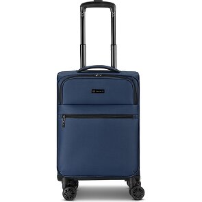 Bugatti Valencia Soft 4 wheels Cabin trolley S 55 cm with expansion pleat