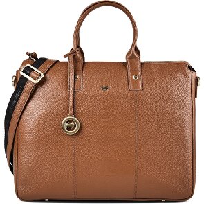 Braun Büffel Hanna Shopper Bag Genuine Leather 39 cm Laptop compartment