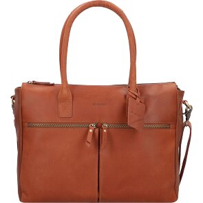 Burkely Vintage Valerie shoulder bag leather 39 cm laptop compartment