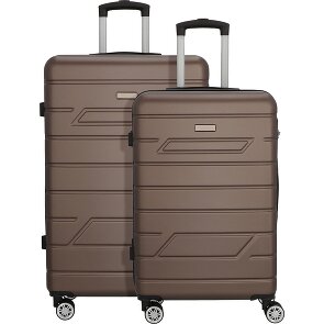 Nowi Bergamo 4 wheels Suitcase set 2-piece