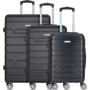 Nowi Bergamo 4 wheels Suitcase set 3-piece