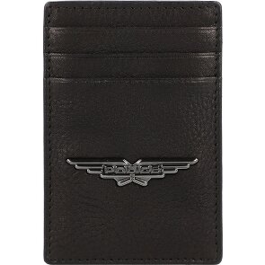 Police PT150-08536 Credit card case leather 7 cm with money clip