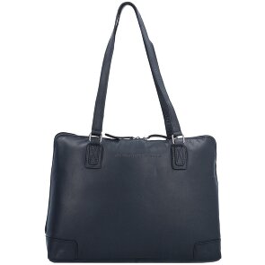 The Chesterfield Brand Wax Pull Up Shoulder Bag Leather 37 cm Laptop compartment