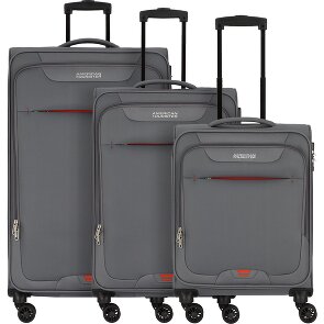 American Tourister Street Roll 4 wheels Suitcase set 3-piece Expandable