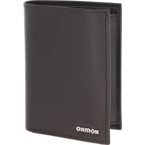 oxmox Leather Wallet RFID protection Genuine Leather 10 cm