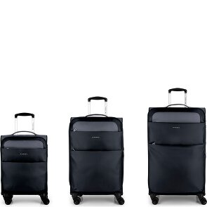 Gabol Cloud 4 wheels Suitcase set 3-piece with expansion pleat