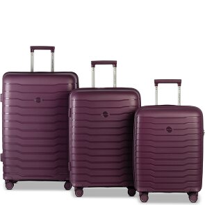 Worldpack Portland 4 wheels Suitcase set 3-piece
