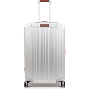 Piquadro Aluminum 4-Wheel Trolley, 69 cm