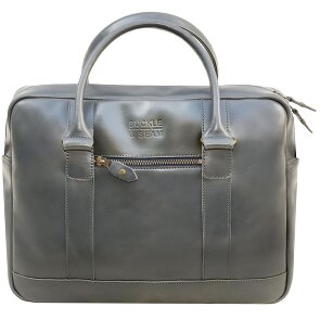 Buckle & Seam Everett briefcase leather 38 cm laptop compartment