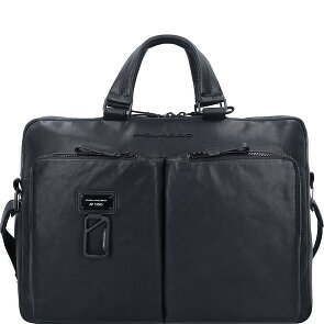 Piquadro Harper briefcase leather 40 cm laptop compartment