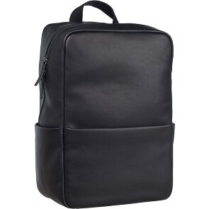 Leonhard Heyden Hamburg backpack leather 40 cm laptop compartment