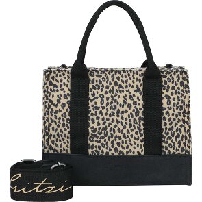 Fritzi aus Preußen Izzy09 Limited Cheetah Camel Handbag 26 cm