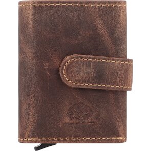 Greenburry Vintage Wallet RFID protection Leather 10 cm