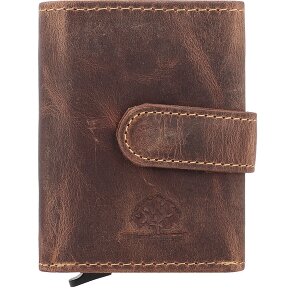 Greenburry Vintage Wallet RFID protection Leather 8 cm