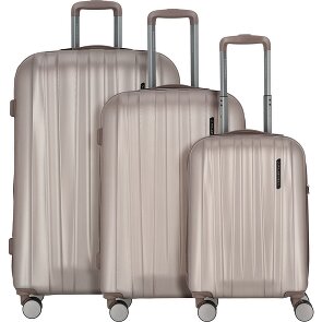 Polestream Moonrock 4 wheels Suitcase set 3-piece with expansion pleat