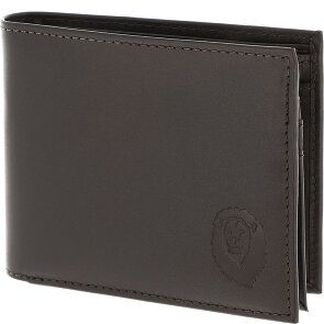 oxmox Leather Wallet RFID protection Genuine Leather 10 cm