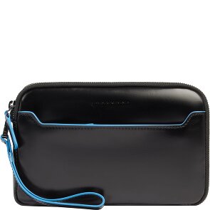 Piquadro Blue Square Clutch purse Leather 21 cm
