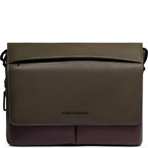 Piquadro Harper Briefcases Messenger Leather 37 cm Laptop compartment