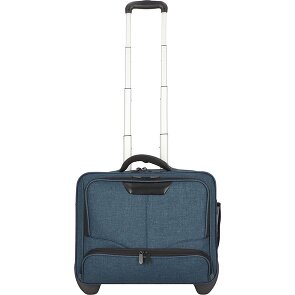 Dermata 2 wheels Business trolley 46 cm Laptop compartment