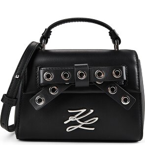 Karl Lagerfeld Autograph Mini Bag Handbag Genuine Leather 15 cm