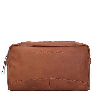 The Chesterfield Brand Wax Pull Up Toilet bag Leather 29 cm