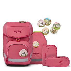 ergobag Cubo school bag set 5pcs incl. Klettie set ergobag Cubo school bag set 5pcs incl. Klettie set