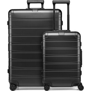 Redolz Pro Aluminum 4-Wheel Suitcase Set (S+L)