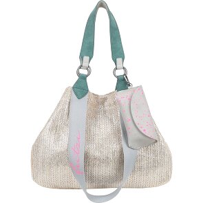 Fritzi aus Preußen Limited Painted Straw Shoulder Bag 43 cm