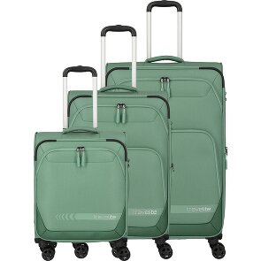 Travelite Kick Off 4 wheels Suitcase set 3-piece Expandable