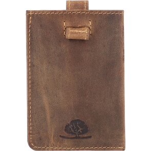 Greenburry Vintage business card case RFID leather 7 cm