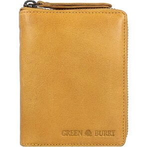 Greenburry Vintage Washed wallet leather 10 cm