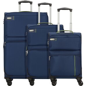 d&n Travel Line 6704 4 Roll Suitcase Set 3pcs.