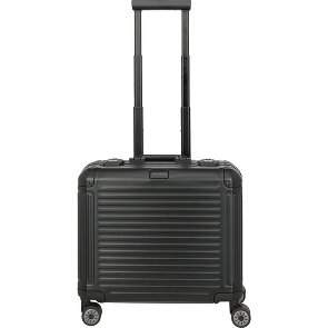 Travelite Next 4-Wheel Aluminum Wheeled Briefcase, 43 cm