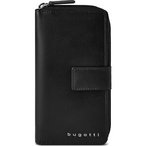 Bugatti Valencia Wallet RFID protection Genuine Leather 19 cm