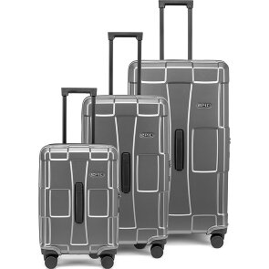 Epic Crate Trunks 4 wheels Suitcase set 3-piece